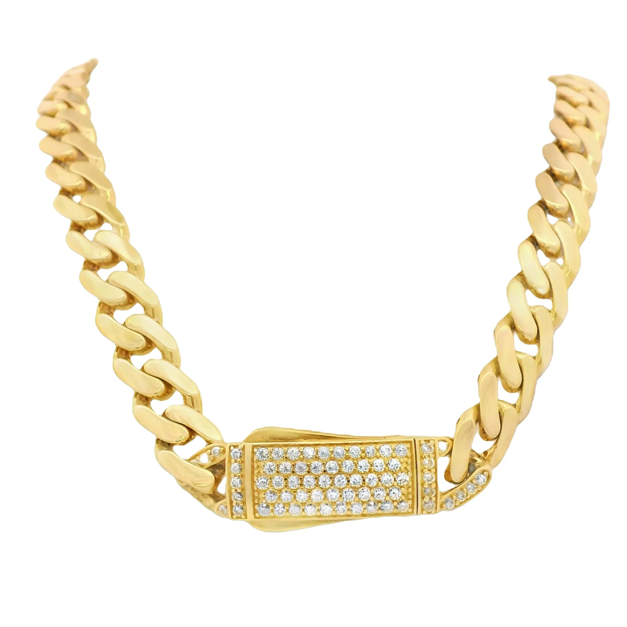 14K 🇮🇹ITTALLO Hollow Cuban Choker (7MM / 16” Inches) JTJ™