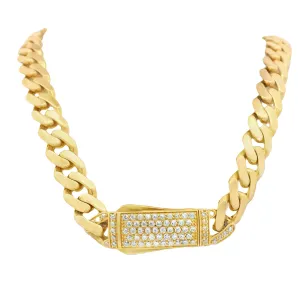 14K 🇮🇹ITTALLO Hollow Cuban Choker (7MM / 16” Inches) JTJ™