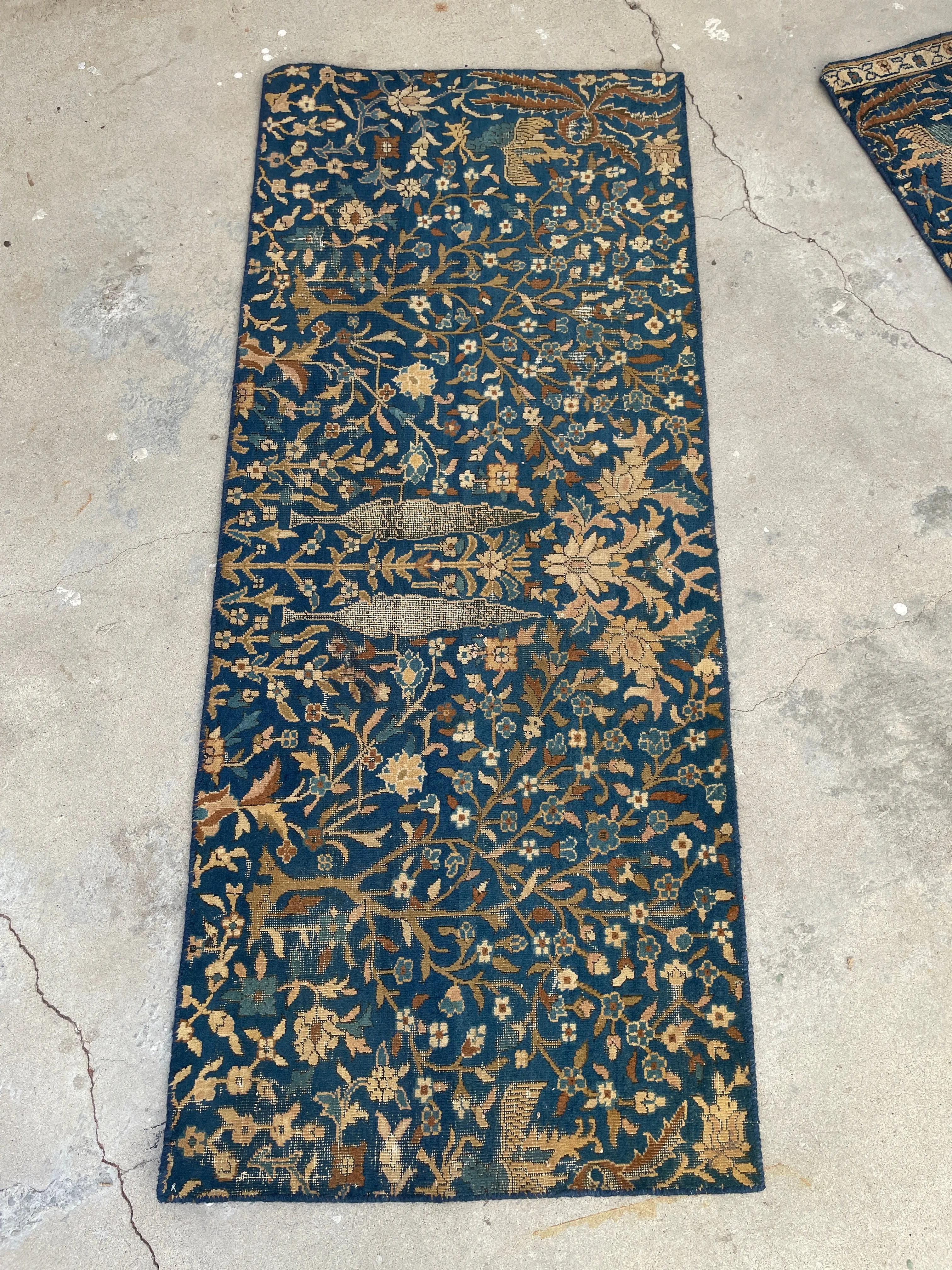 2’4 x 5’7 Antique Agra Runner #2017