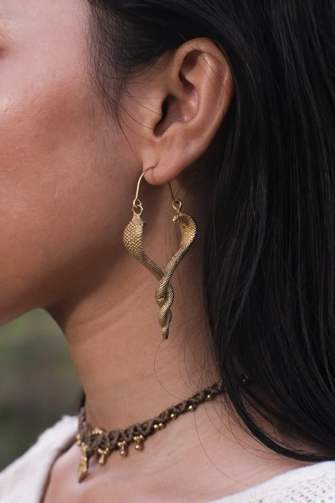 Brahman Earrings