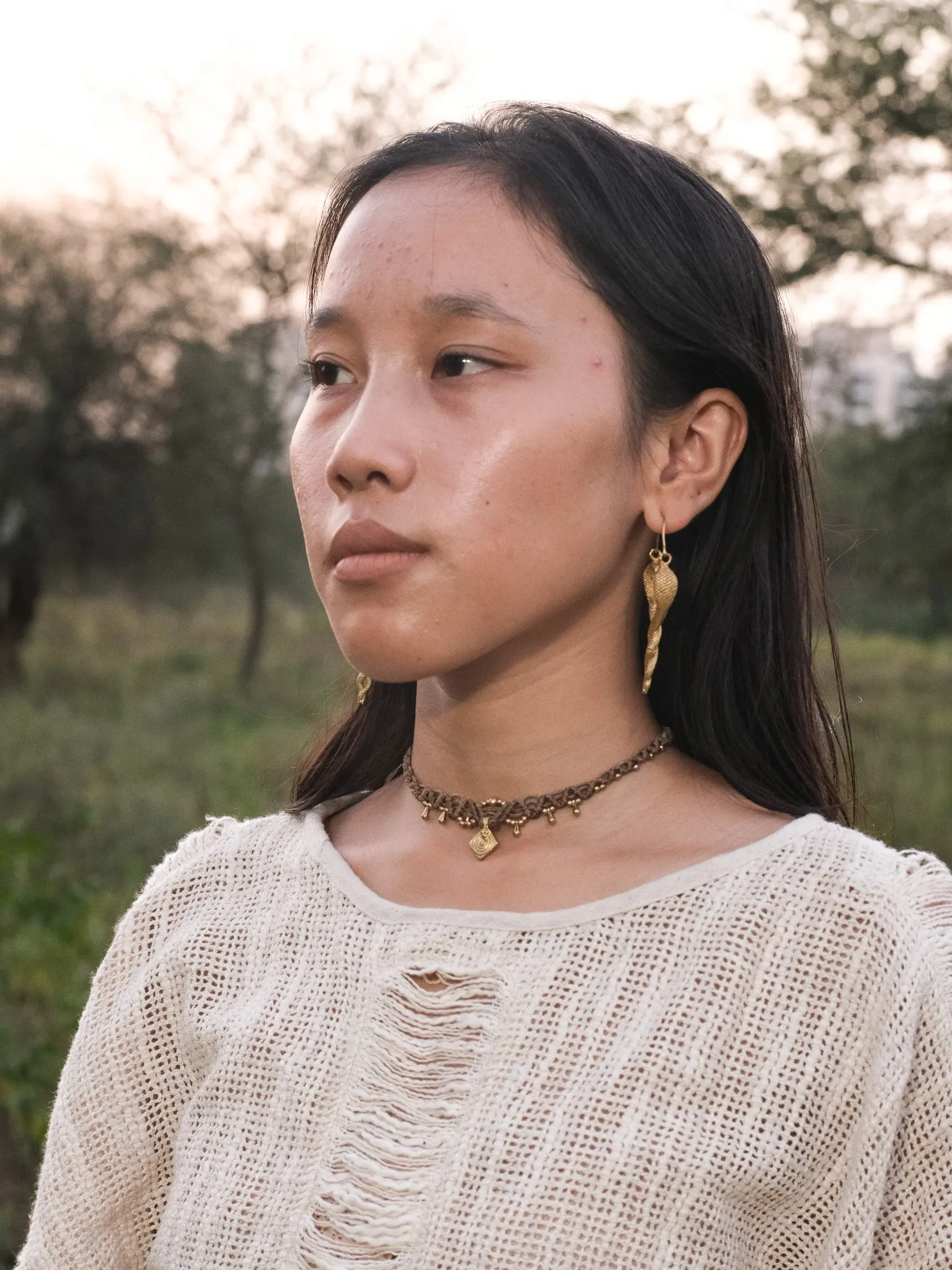 Brahman Earrings