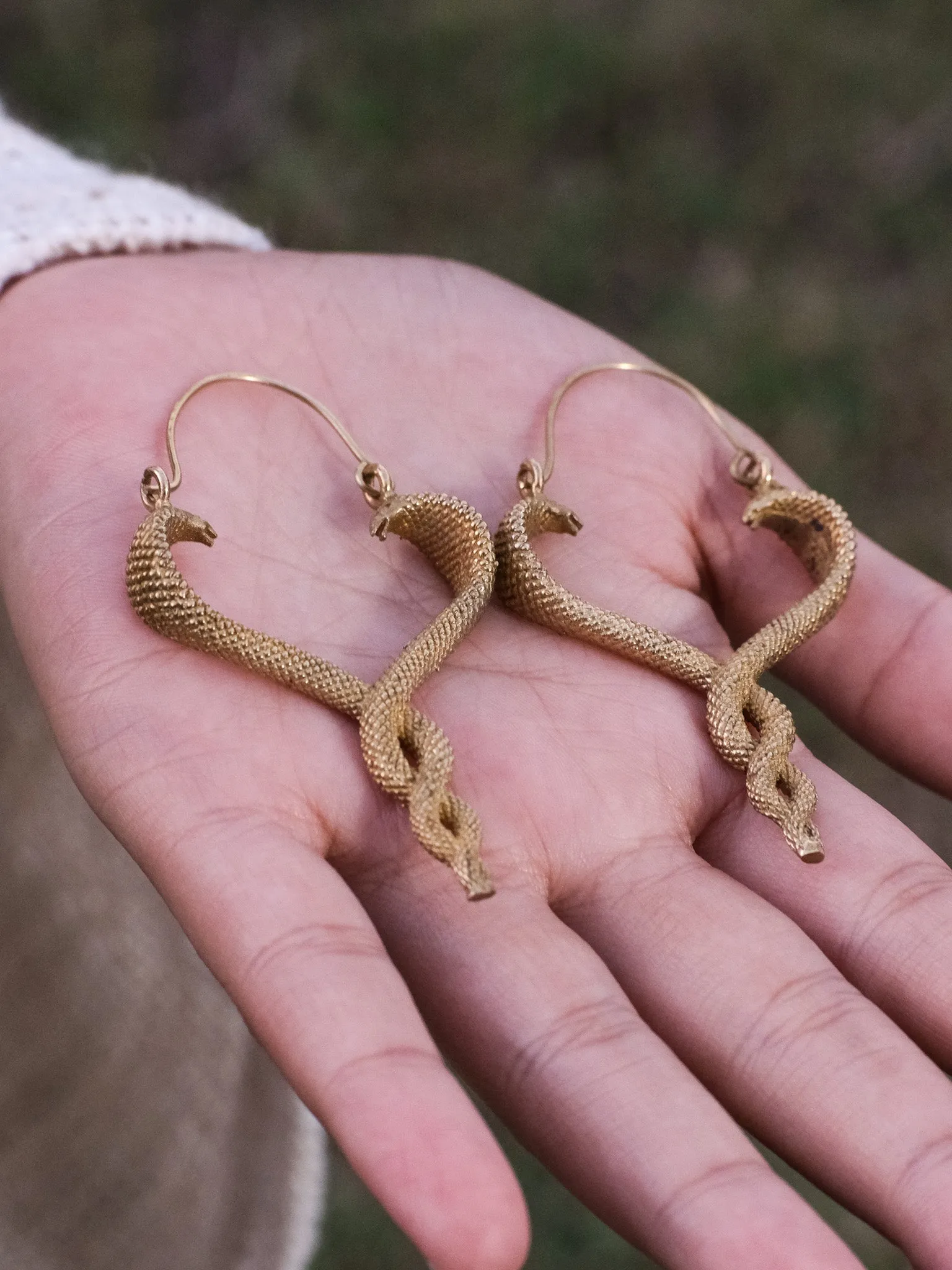 Brahman Earrings