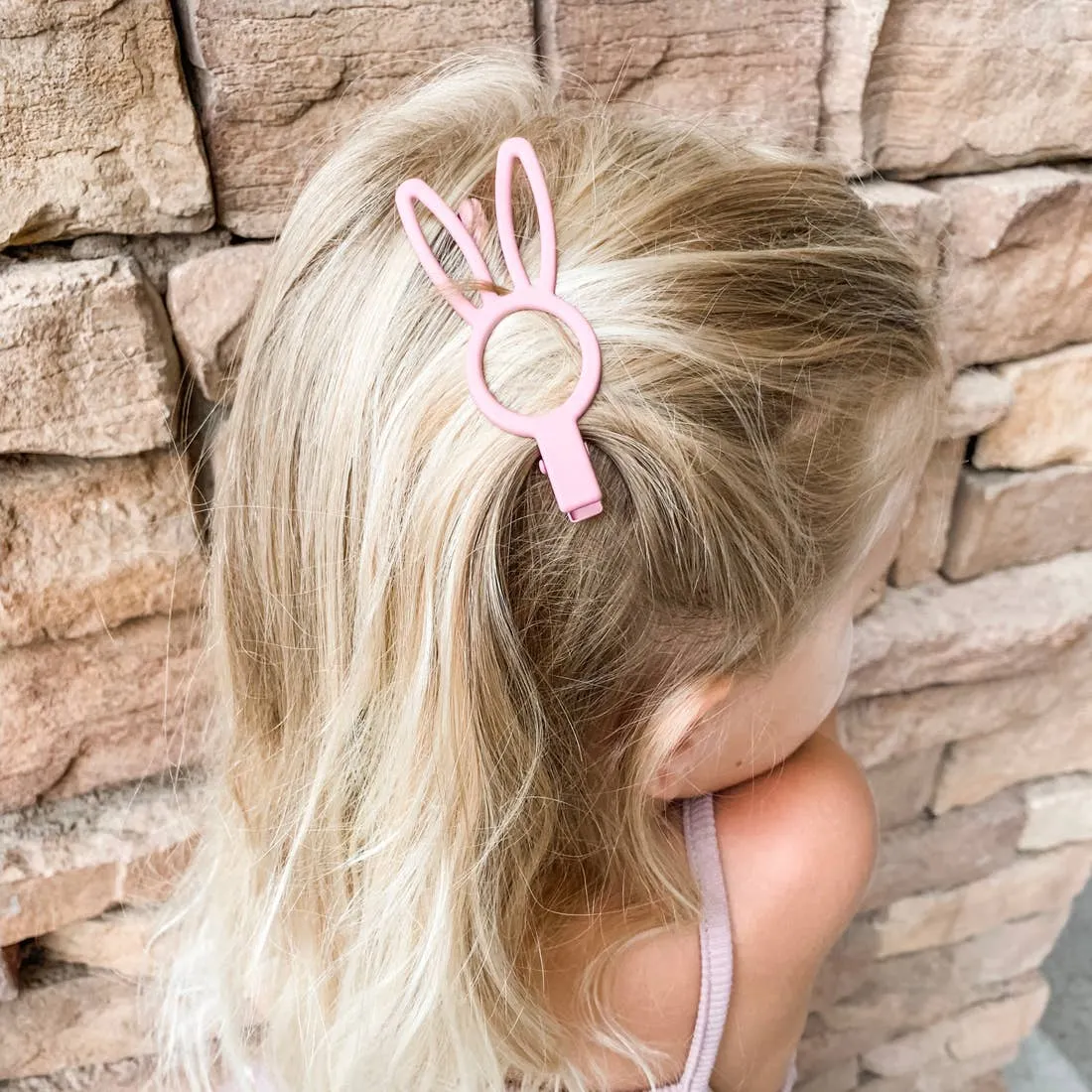 Bunny Hair Clips - Assorted Colors