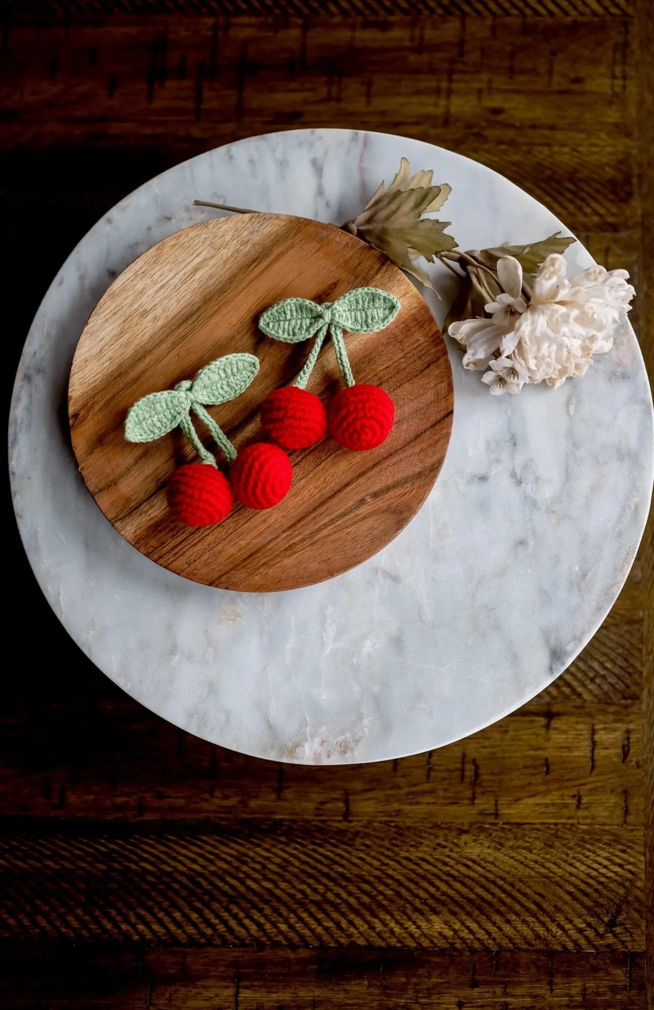 Cherry Hair Clips