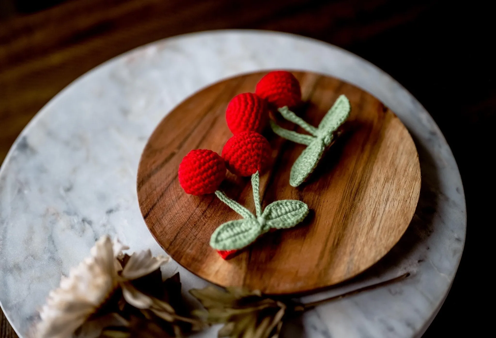 Cherry Hair Clips