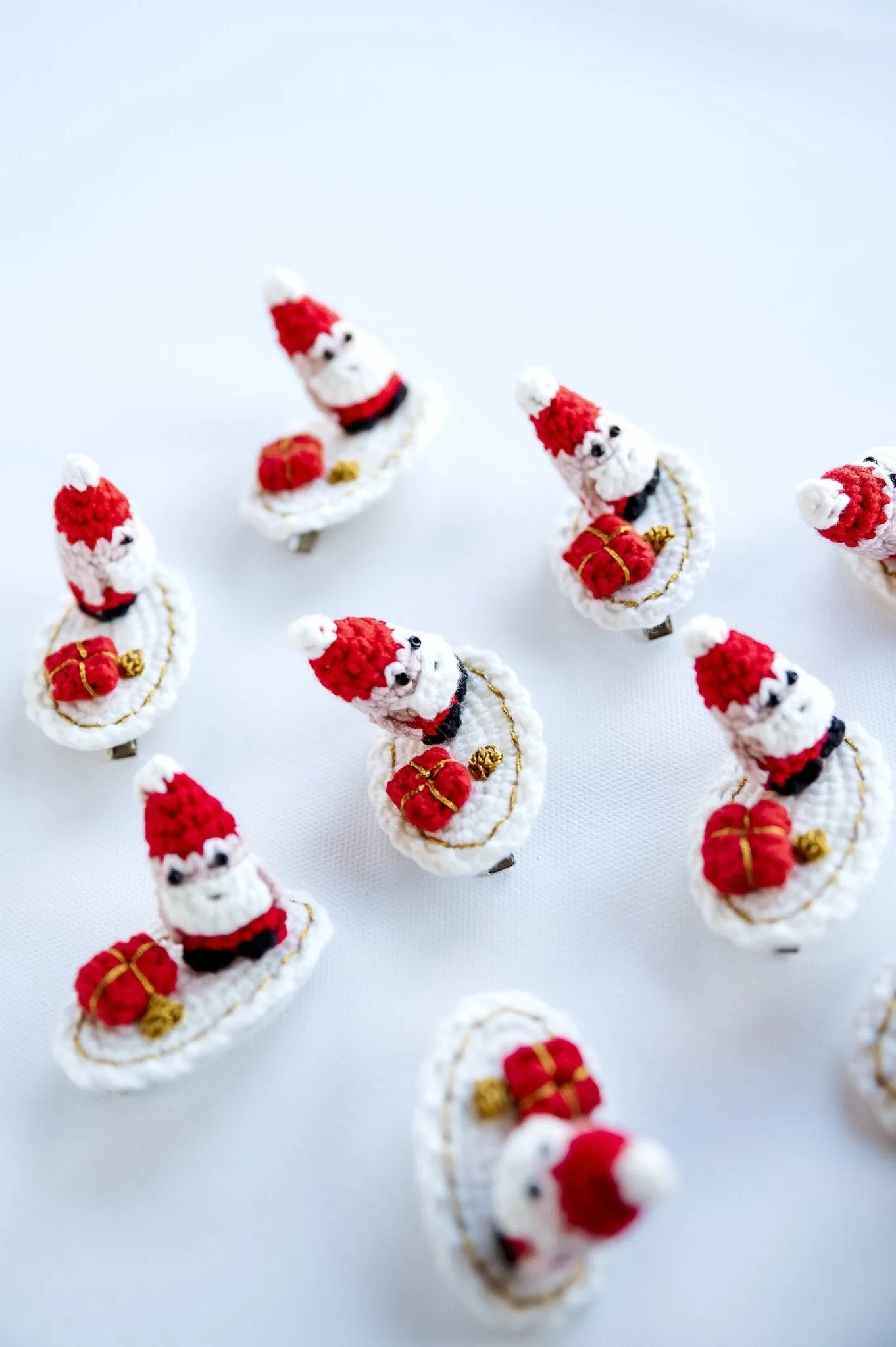 Christmas Gnome Hair Clip