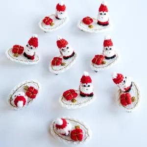 Christmas Gnome Hair Clip