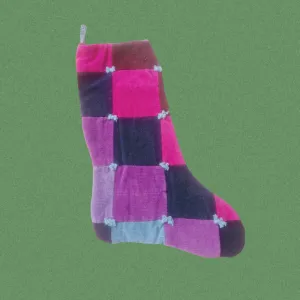 Corduroy Quilt Stocking
