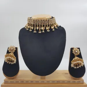 Gold Gold Look Necklace Set 12774-9323