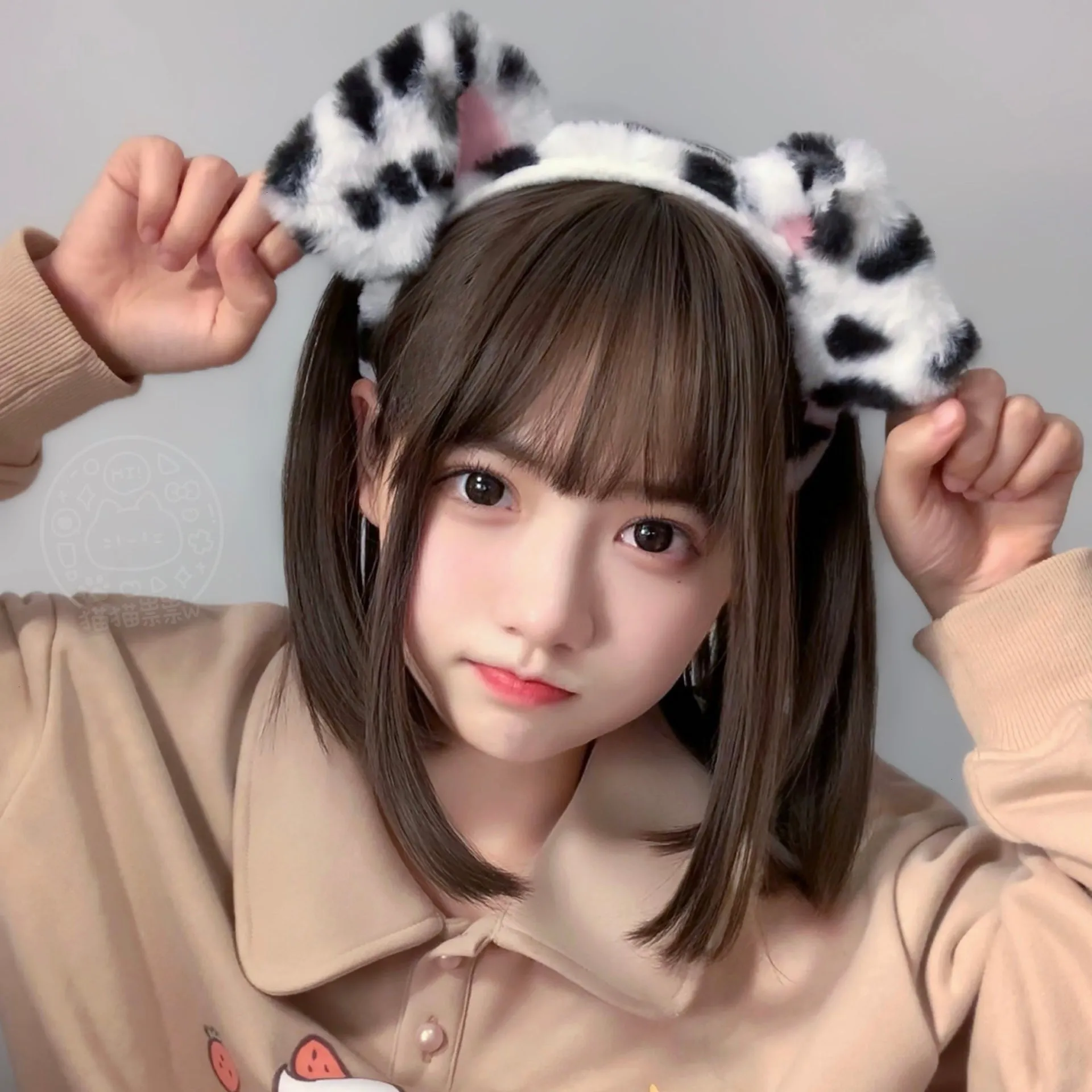 Kawaii Dalmatians Plush Headband