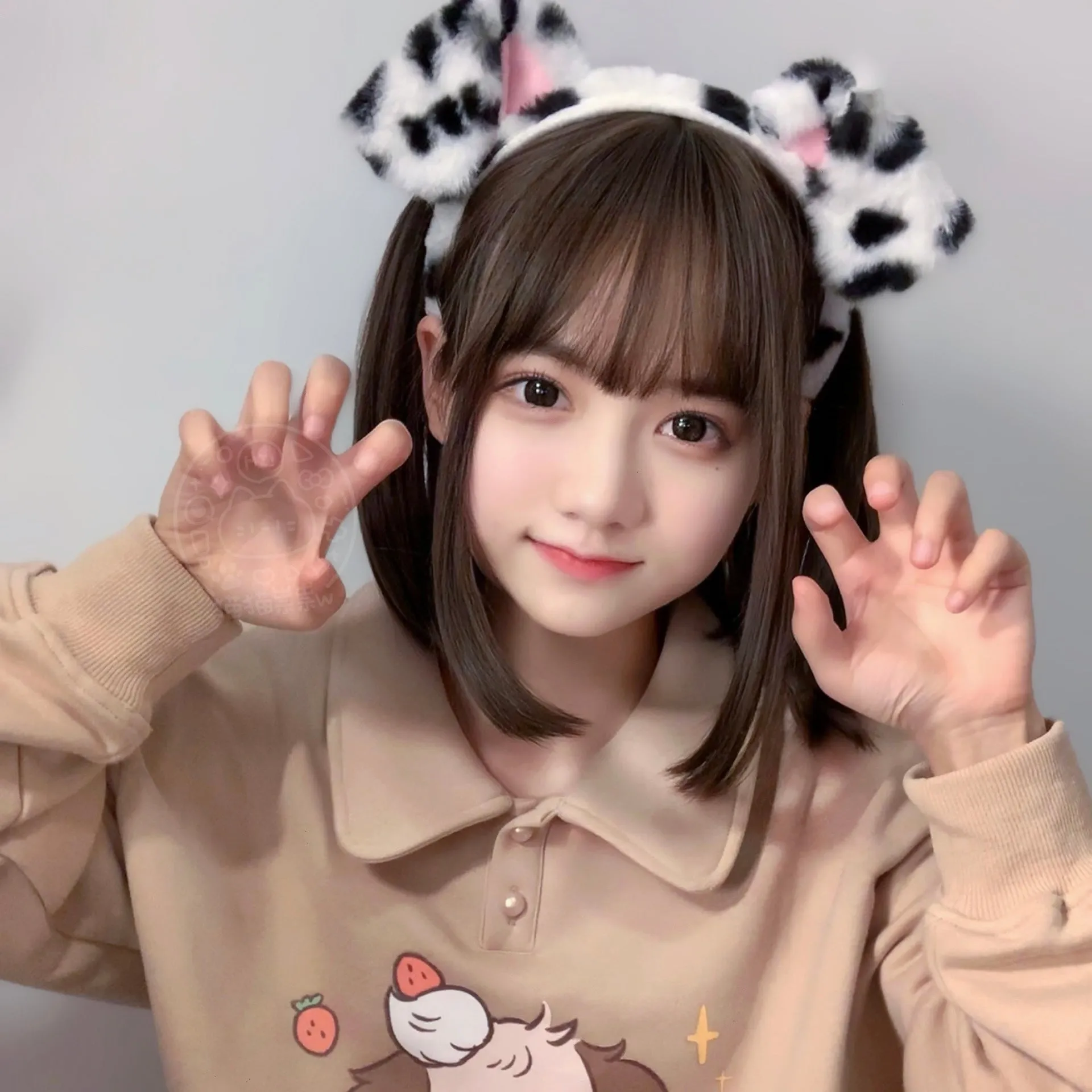 Kawaii Dalmatians Plush Headband