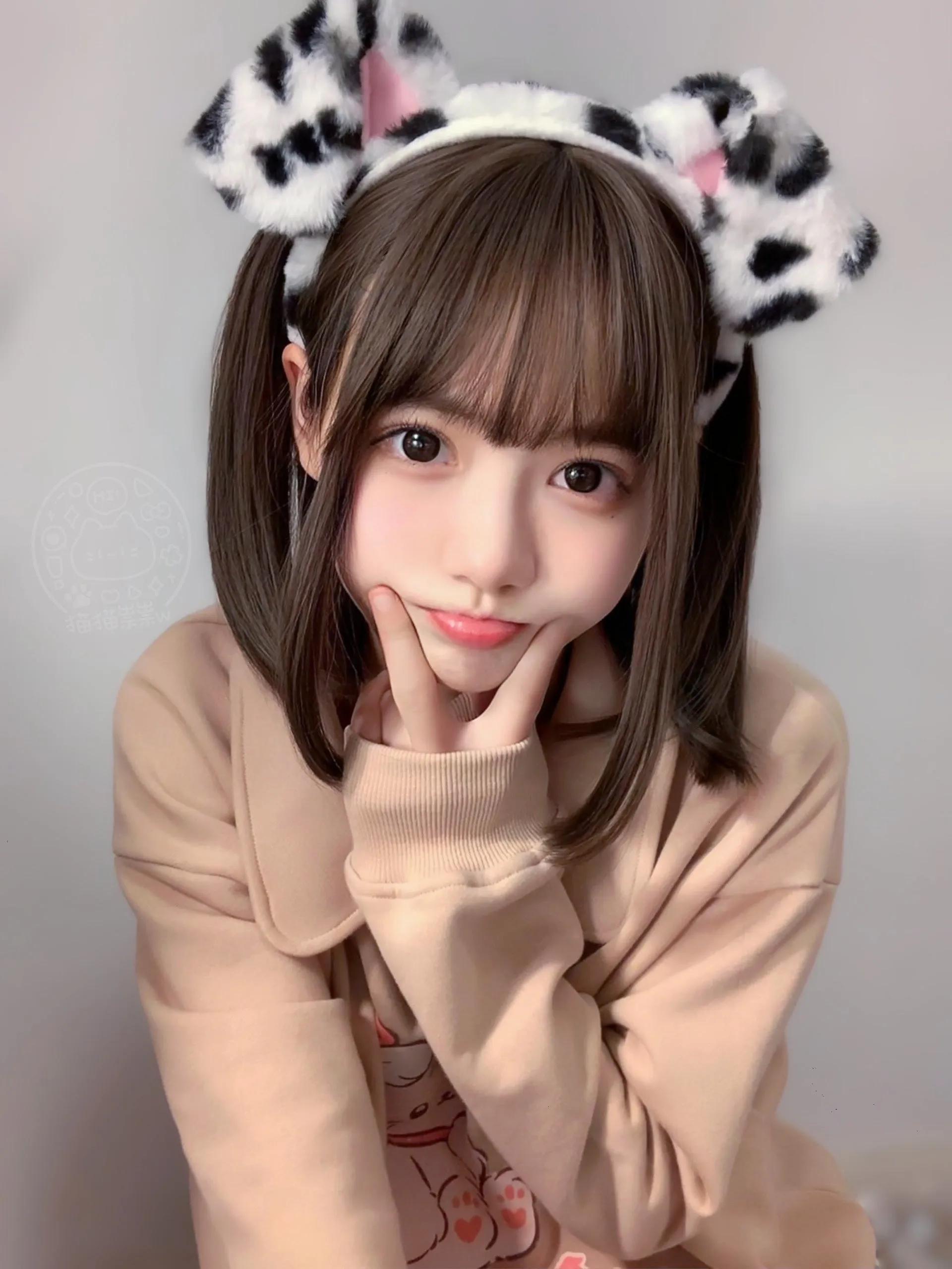 Kawaii Dalmatians Plush Headband