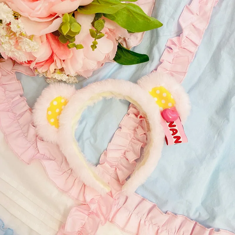 Kawaii Little Milk Bear Headband