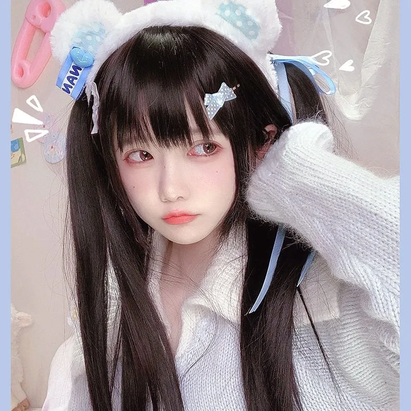 Kawaii Little Milk Bear Headband