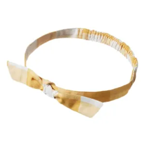 Small Bow Head Band Gingham